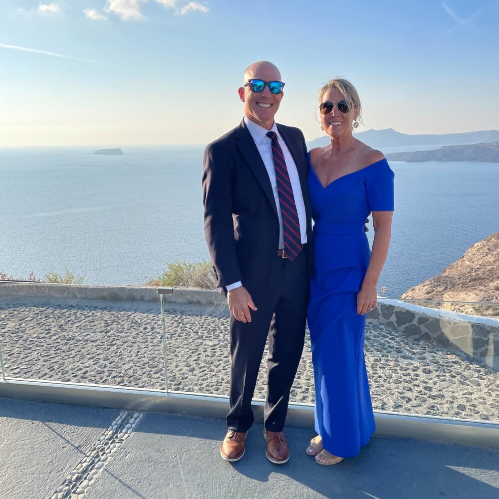 Chiara Boni Blue Off-Shoulder Dress - Picture 10 of 10